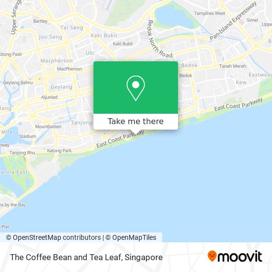 The Coffee Bean and Tea Leaf地图