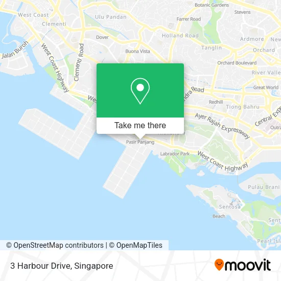 3 Harbour Drive map