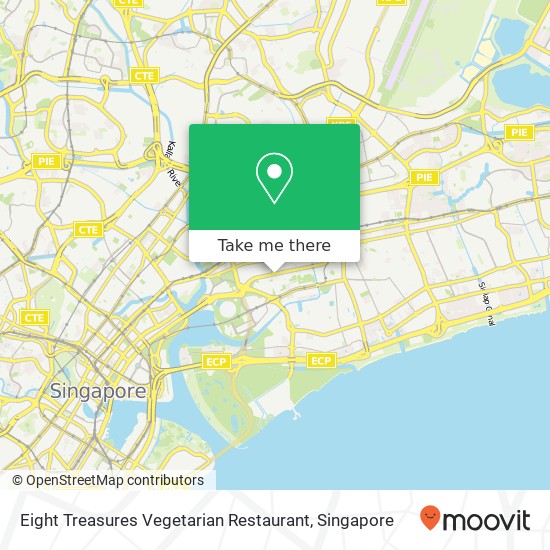 Eight Treasures Vegetarian Restaurant map
