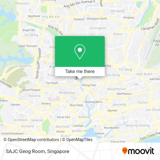 SAJC Geog Room map
