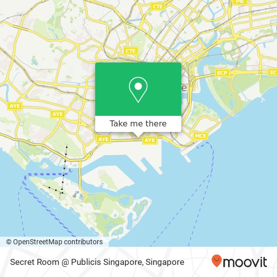 Secret Room @ Publicis Singapore map