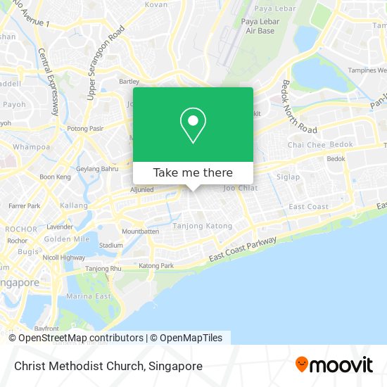 Christ Methodist Church map