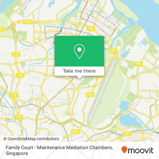 Family Court - Maintenance Mediation Chambers map