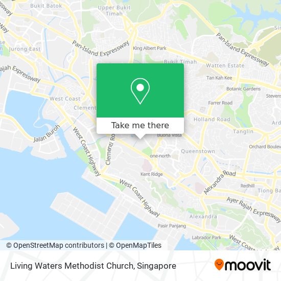 Living Waters Methodist Church map