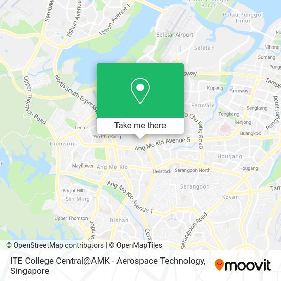 ITE College Central@AMK - Aerospace Technology地图