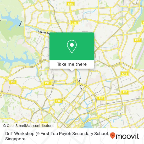DnT Workshop @ First Toa Payoh Secondary School map