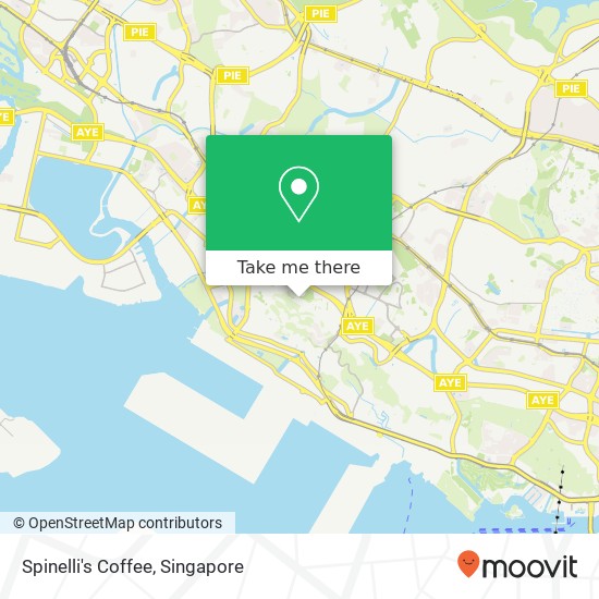 Spinelli's Coffee map