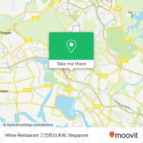 White Restaurant 三巴旺白米粉 map