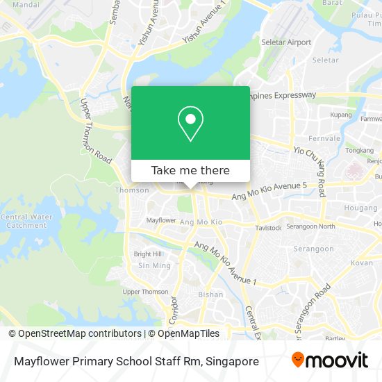 Mayflower Primary School Staff Rm map