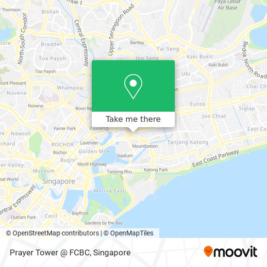 Prayer Tower @ FCBC map