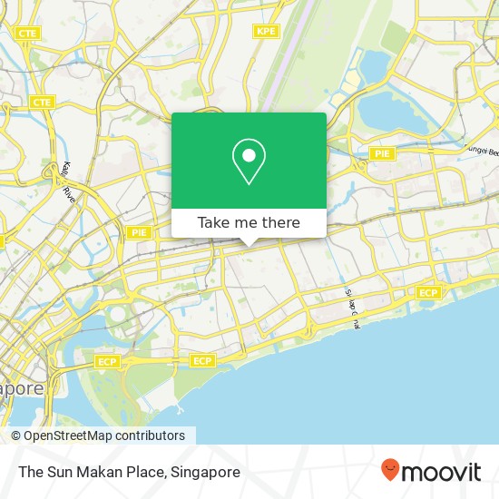 The Sun Makan Place map