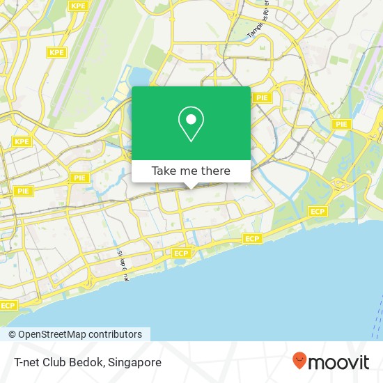 T-net Club Bedok map