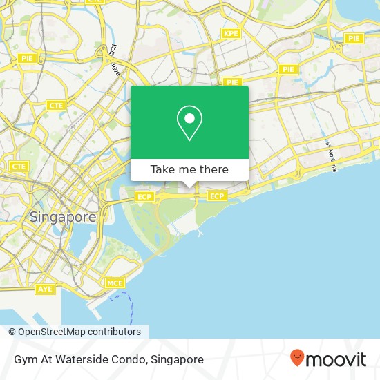 Gym At Waterside Condo地图