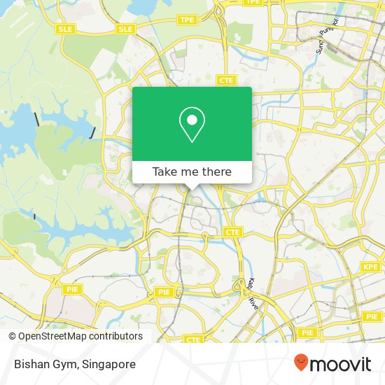 Bishan Gym map