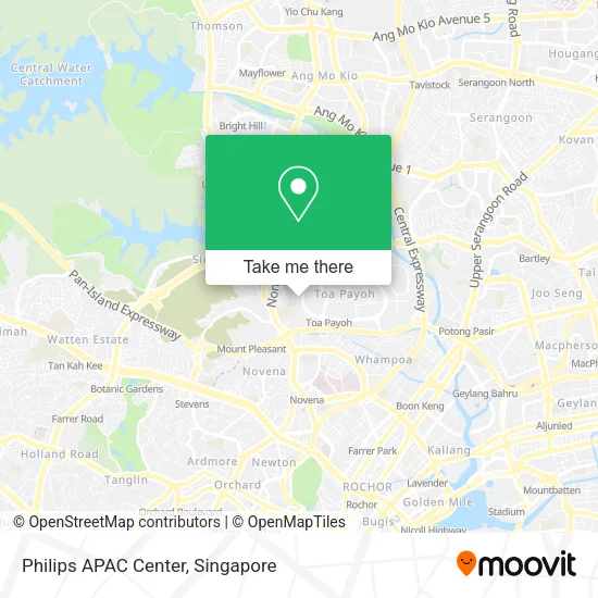 Philips APAC Center地图
