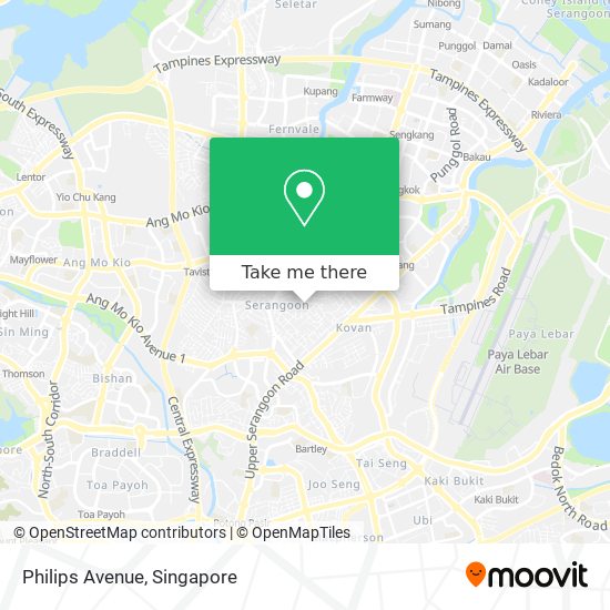 Philips Avenue地图