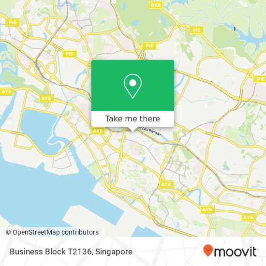 Business Block T2136 map