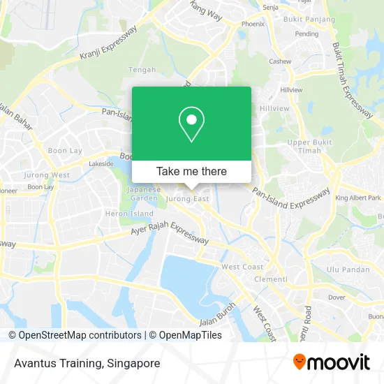 Avantus Training map