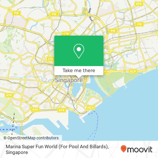 Marina Super Fun World (For Pool And Billards)地图