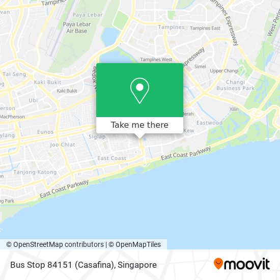 Bus Stop 84151 (Casafina)地图