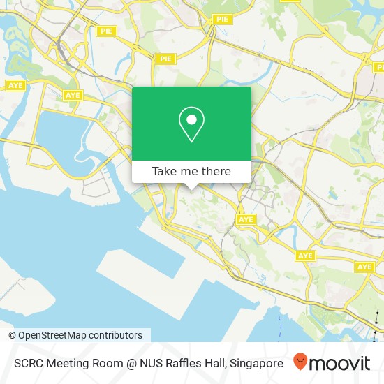 SCRC Meeting Room @ NUS Raffles Hall map