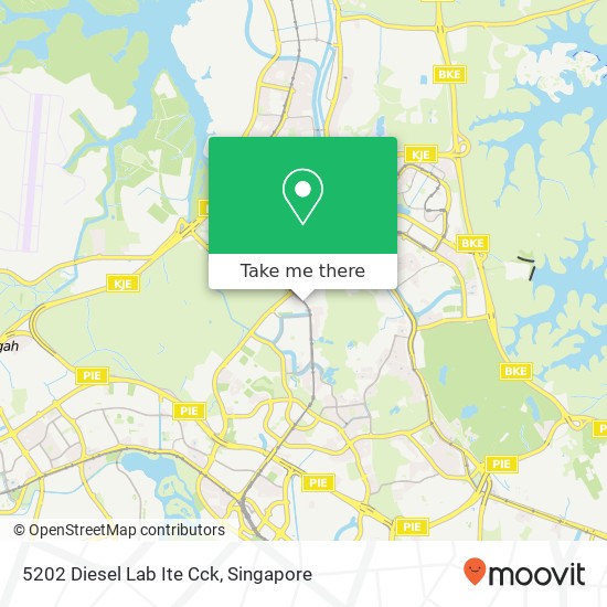 5202 Diesel Lab Ite Cck map