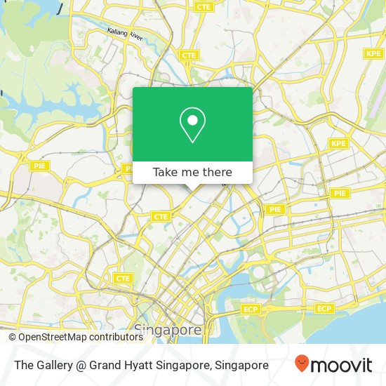 The Gallery @ Grand Hyatt Singapore map