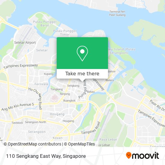 110 Sengkang East Way地图