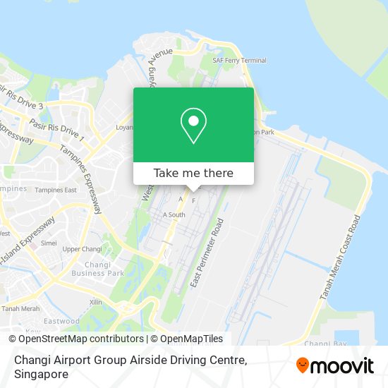Changi Airport Group Airside Driving Centre地图
