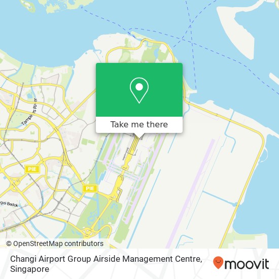 Changi Airport Group Airside Management Centre map