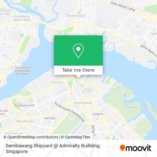 Sembawang Shipyard @ Admiralty Buillding map