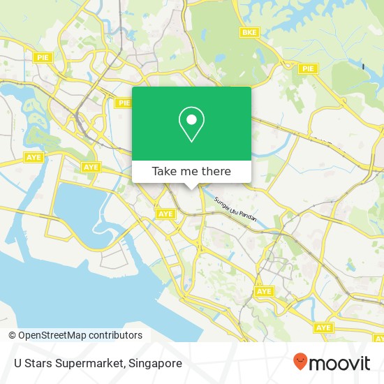 U Stars Supermarket地图