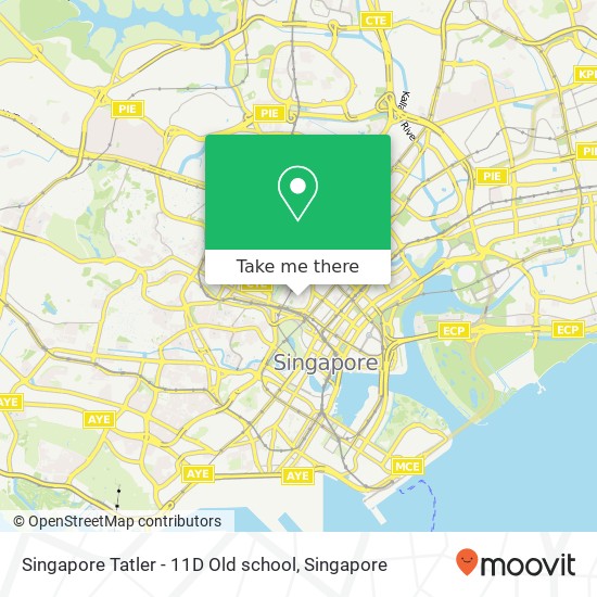 Singapore Tatler - 11D Old school地图