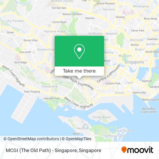 MCGI (The Old Path) - Singapore地图