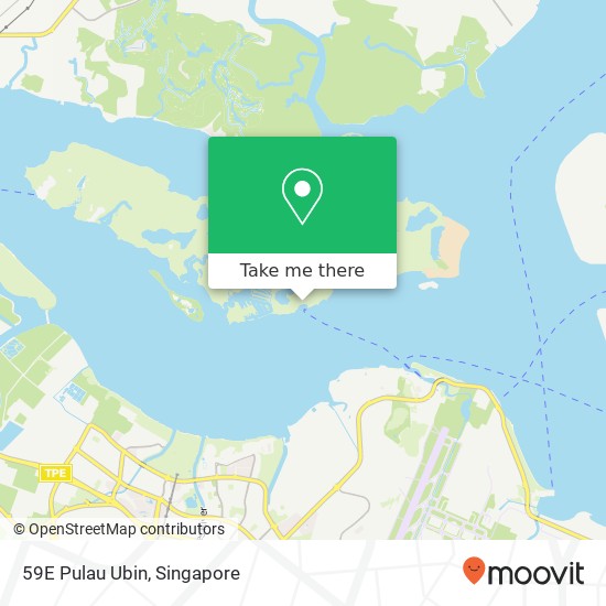 59E Pulau Ubin map