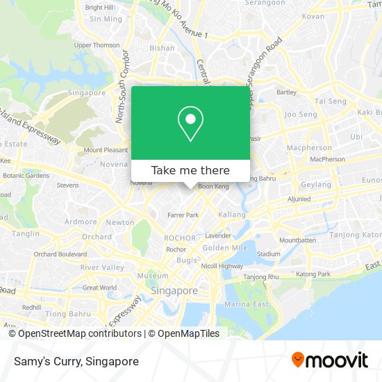 Samy's Curry map