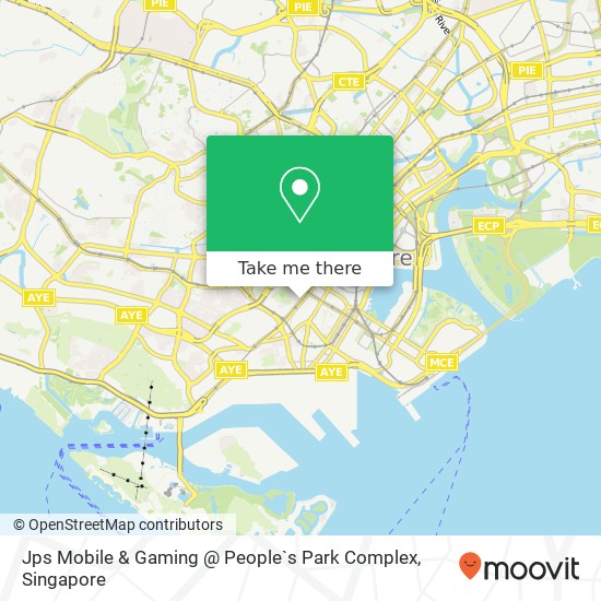 Jps Mobile & Gaming @ People`s Park Complex map