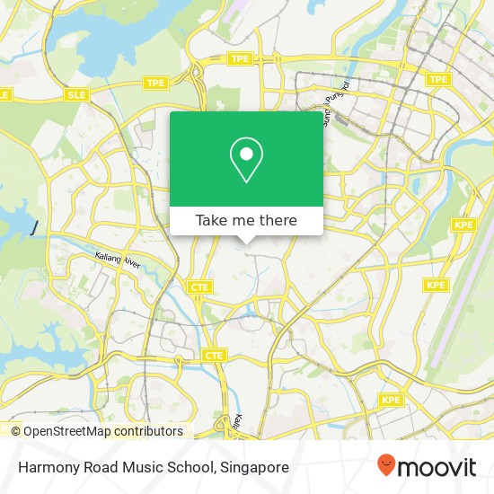 Harmony Road Music School map