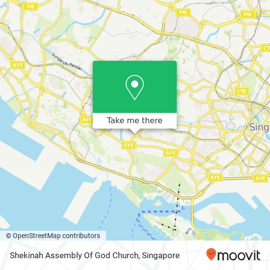 Shekinah Assembly Of God Church地图