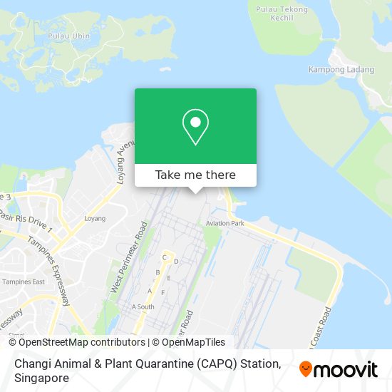 Changi Animal & Plant Quarantine (CAPQ) Station地图