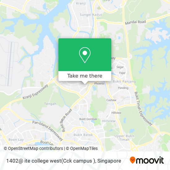 1402@ ite college west(Cck campus )地图