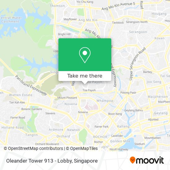 Oleander Tower 913 - Lobby map