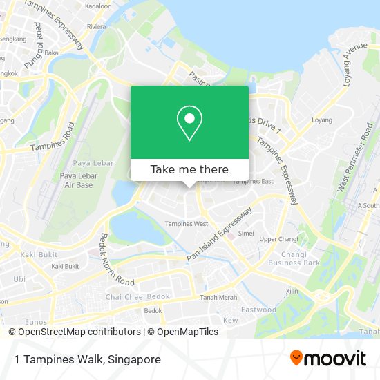 1 Tampines Walk map
