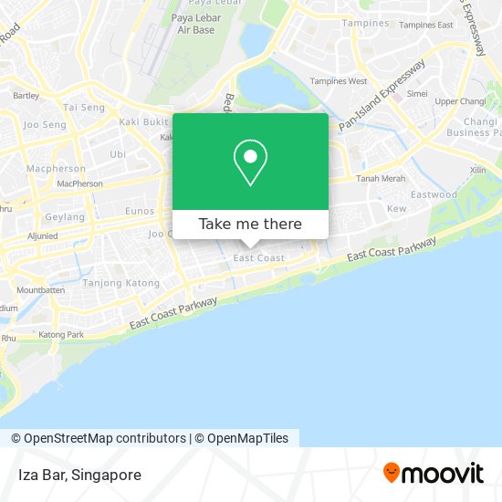 Iza Bar map
