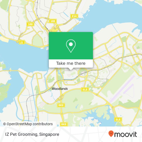 IZ Pet Grooming map