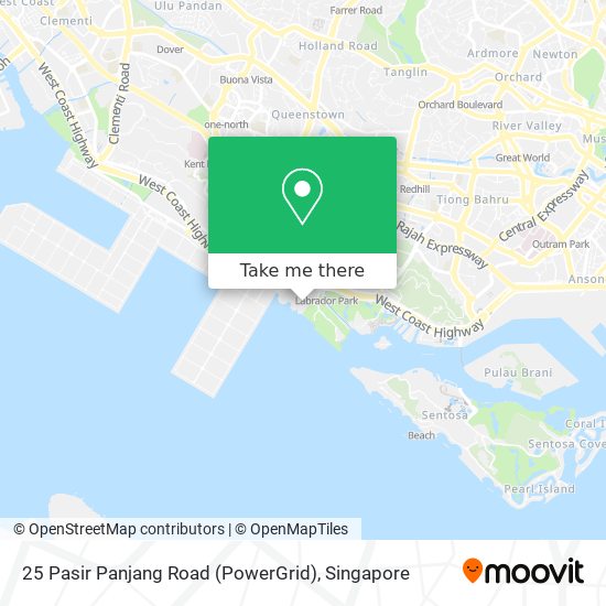 25 Pasir Panjang Road (PowerGrid)地图