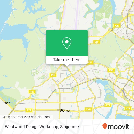 Westwood Design Workshop map