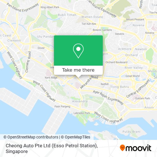 Cheong Auto Pte Ltd (Esso Petrol Station) map