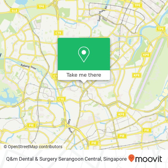 Q&m Dental & Surgery Serangoon Central地图