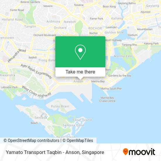 Yamato Transport Taqbin - Anson地图